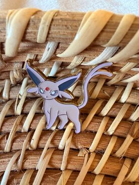 Disney Espeon Enamel Pin in Lavender, Purple, Gold